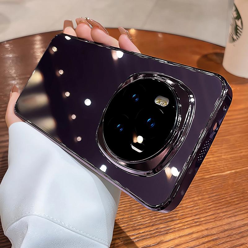 Applicable to Honor magic7pro mobile phone case Honor magic6pro anti-drop men's and women's glass thin bare metal feel