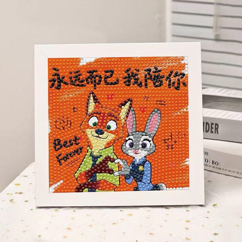 High-End Diamond Painting Diy Van Gogh Starry Sky Cat Creative Handmade Toy Table Decoration Diamond Painting With Frame