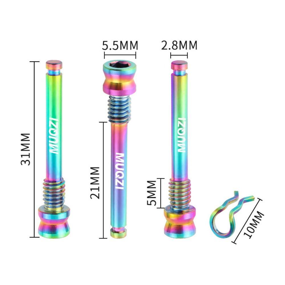 Titanium Bicycle Disc Brakes Screws Bicycle Disc Brake Fixing Screw  Cycling Parts