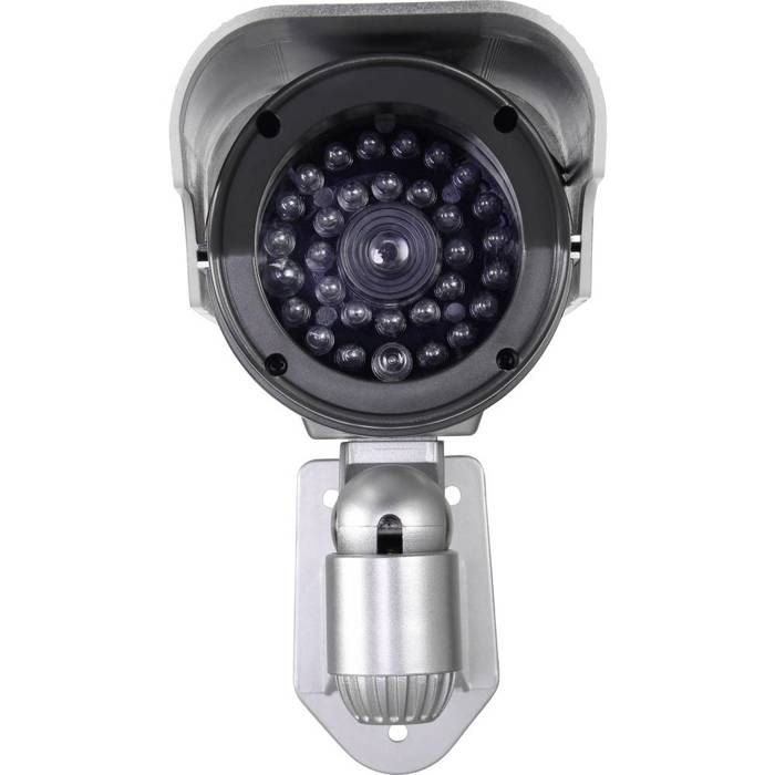 Sygonix SY-3420674 Caméra factice avec module solaire, avec LED clignotante