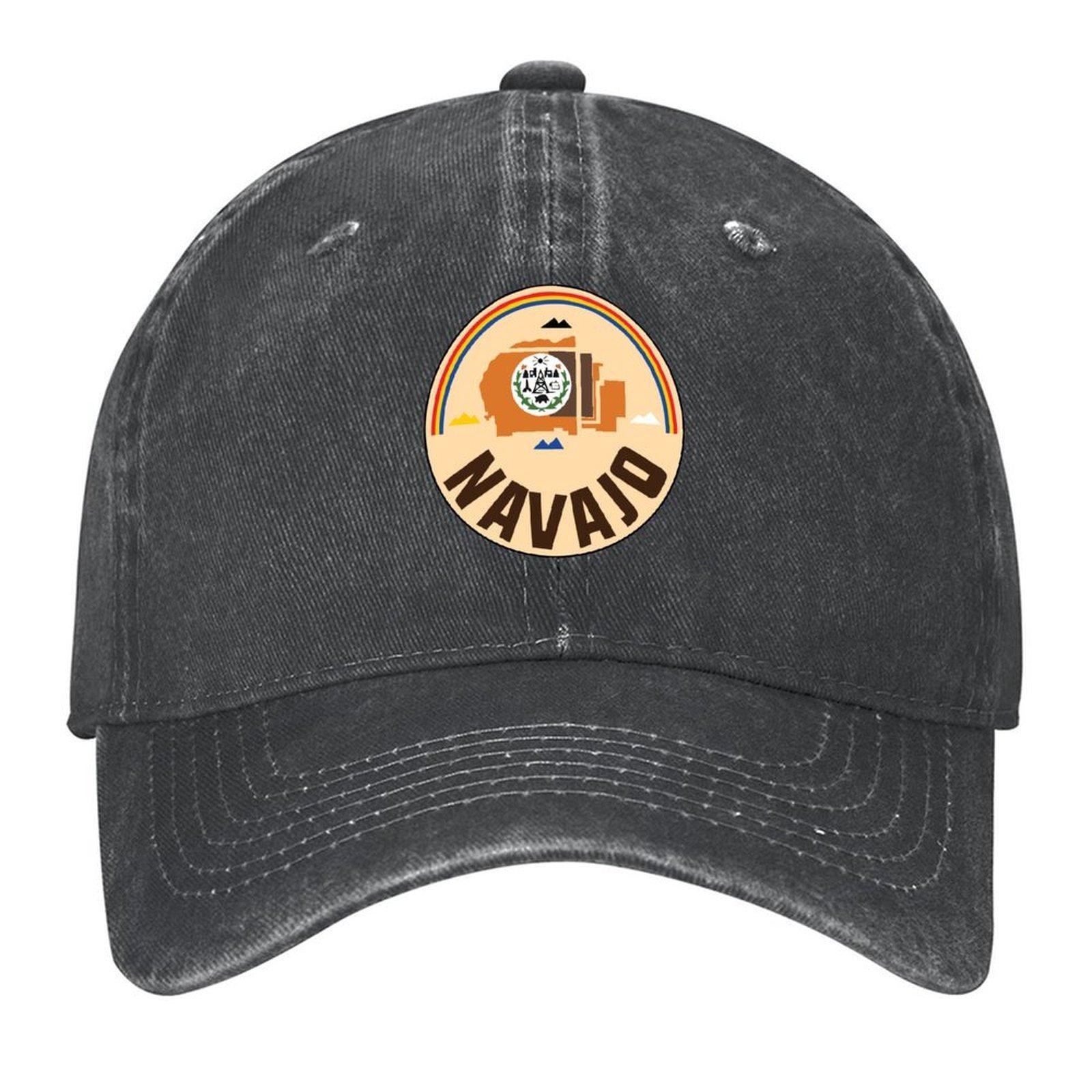 Navajo Nation Navajo Nation Flag Great Seal of the Navajo Nation Baseball Cap Sunhat Winter Hat Cosplay Unisex Hats Womens