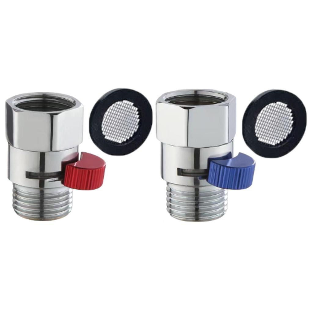 Shower Head Shutoff Valve 1/2" Bathroom Fixtures,Regulator for Handheld Shower