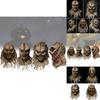 Humorous Brown Latex Old Man Mask Ideal For Halloween Costumes And Parties