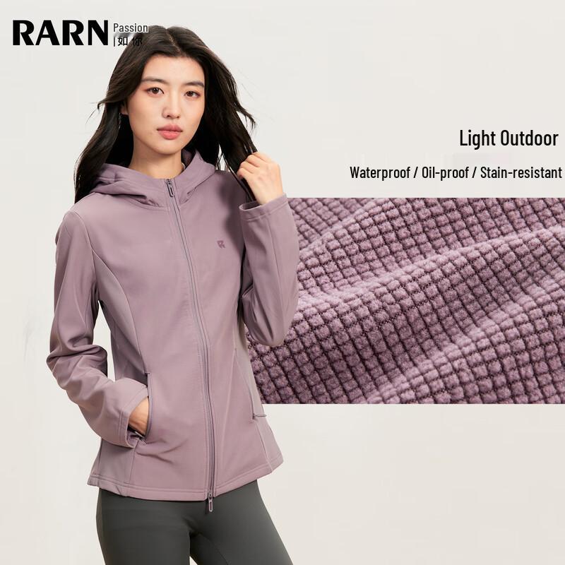 RA&RN Women s Sporty Softshell Hoodie L
