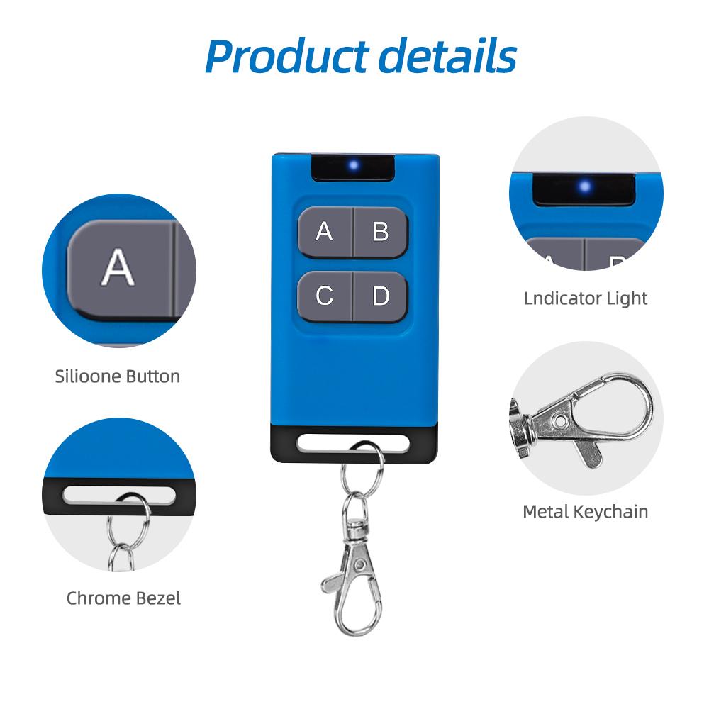 300-915MHz Kopiowanie Kodu Klonowanie Pilot Zdalnego Sterowania Duplikator RF do Drzwi Automatycznych Garażowych Drzwi Wsuwanych Drzwi Elektrycznych