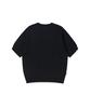 NOWANDTOMORROW Essential Half Knit [Black]