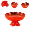 Creative Fruit Bowl on Stand with Modern Multifunctional Tray, Elegant PP Stand, Decorative Tabletop