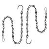 ABMH-Hanging Plant Chain, Black Chain For Hanging Bird Feeders Planters Lanterns Baskets Billboards Wind Chimes Ornaments