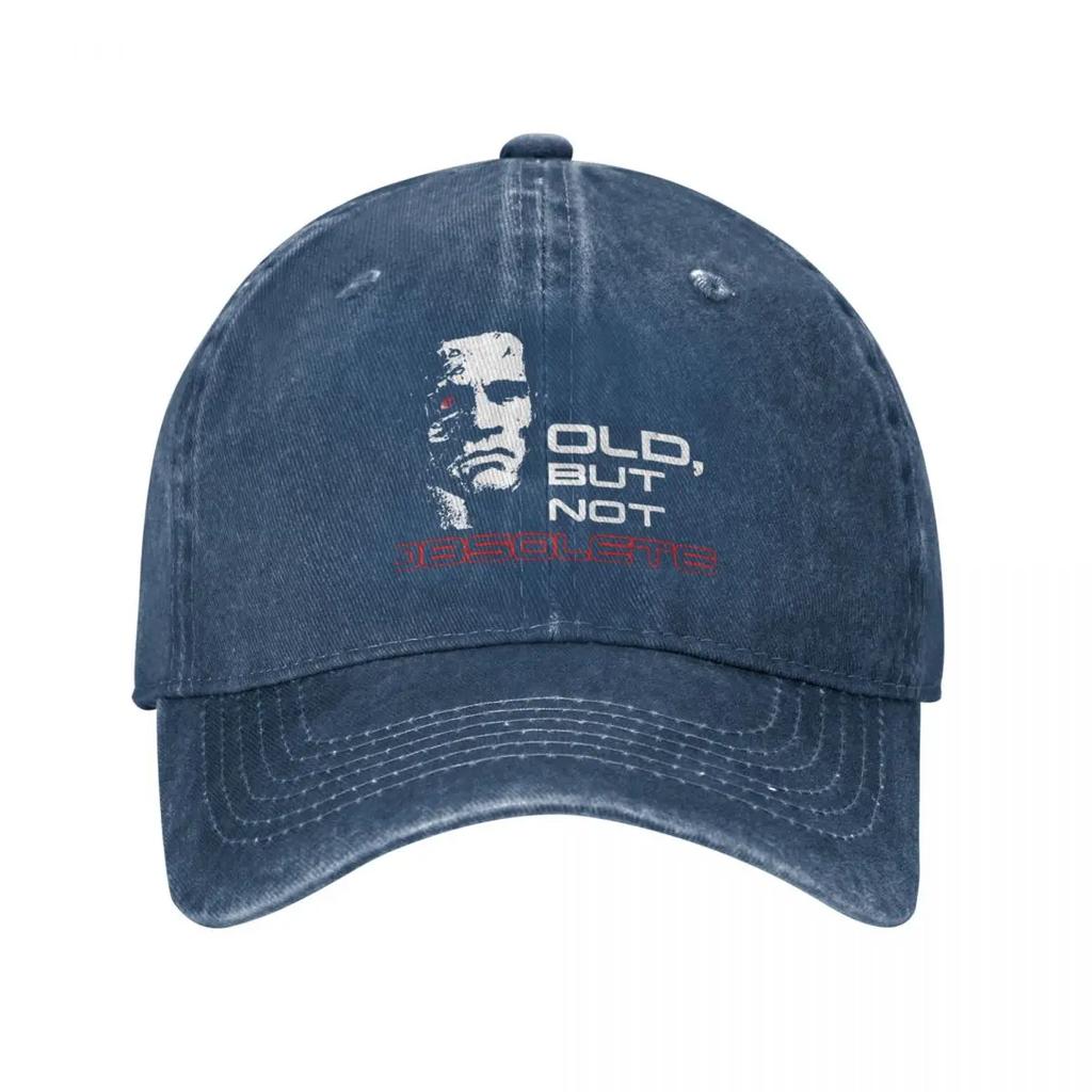 2026 Cappellini da Baseball Retro Terminator Vecchi Ma Non Obsoleti Unisex Snapback Lavato Usurato Cappello per Attività all'Aperto Cappellino