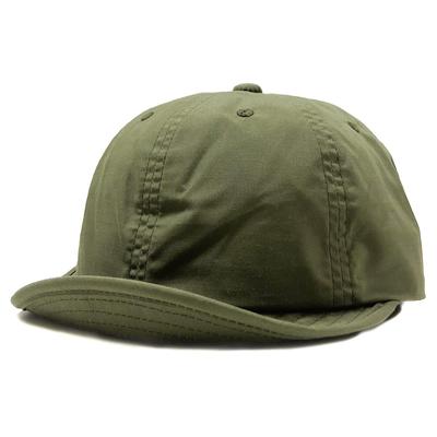 Basic Enchi Teflon Umpire Cap Short Brim Water Repellent Hand Wash UV Protection Umpire Cap One Size Fits Most Olive (Olive)