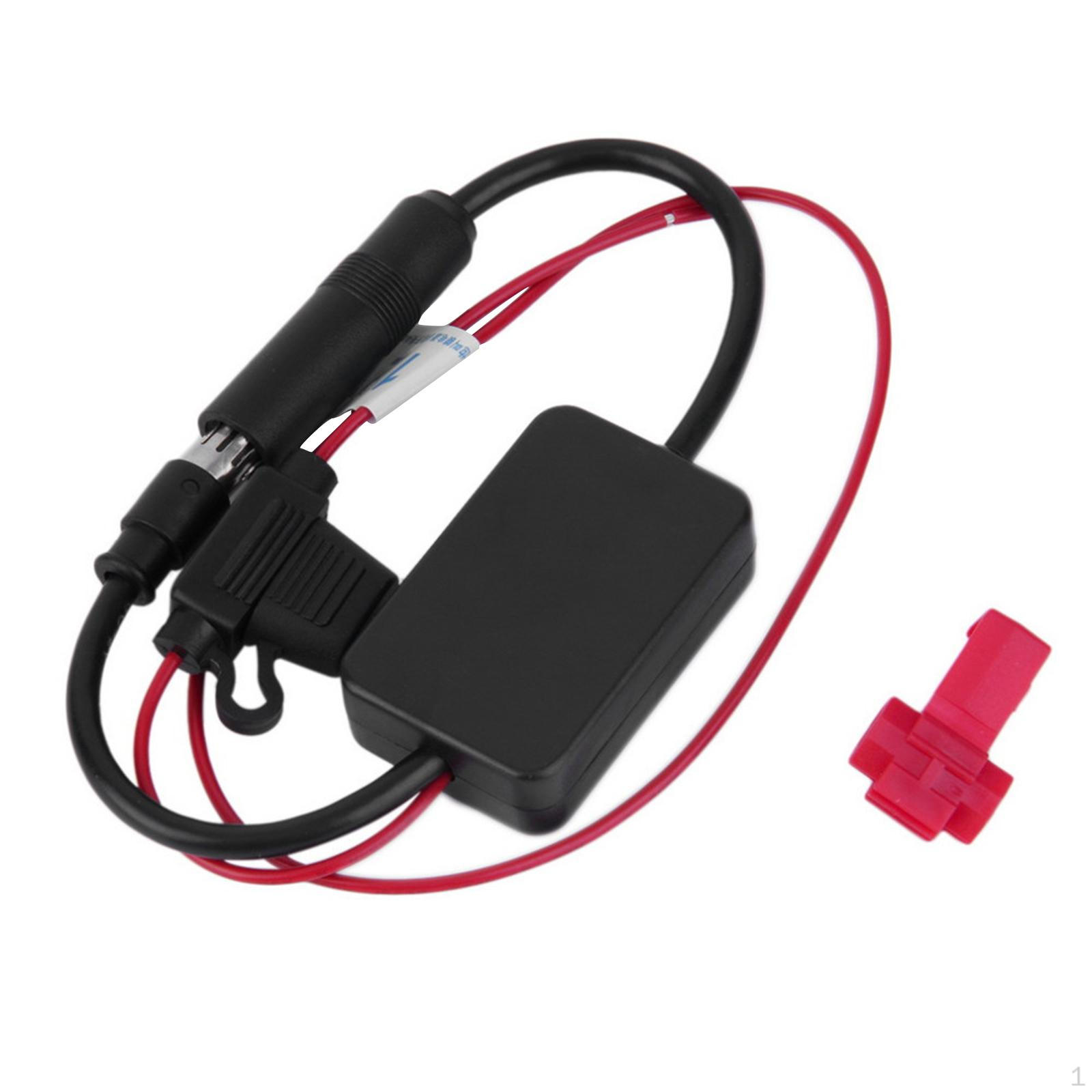 

Автомобильная стерео радио антенна усилитель сигнала автомобильные аксессуары