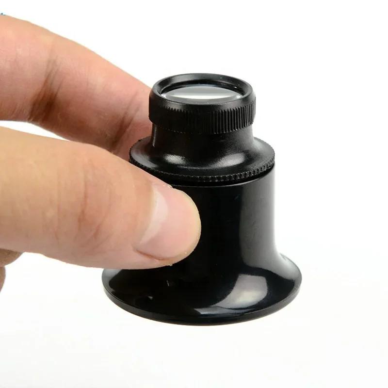 20X Eye Magnifying Glass Illuminant Magnifier for Watch Repair with LED light Jewelry Tools