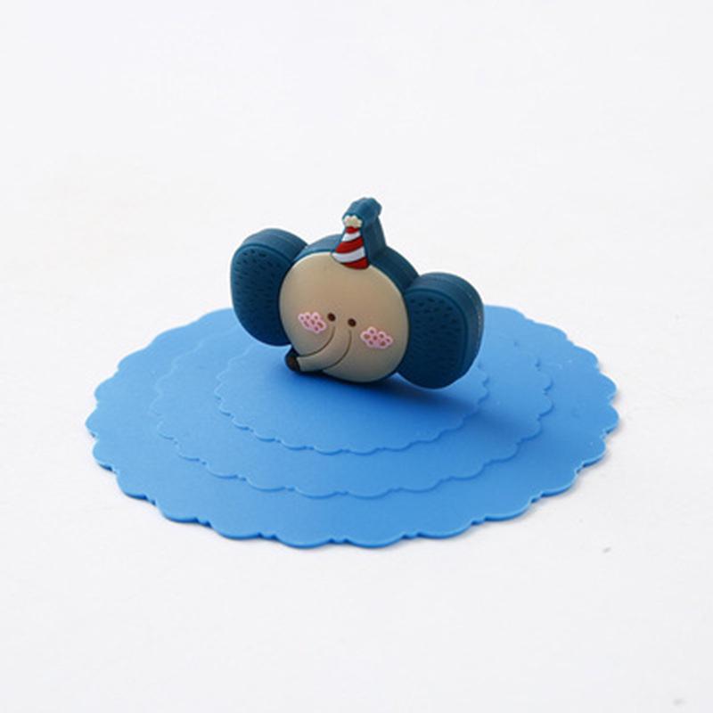 Leak-Proof Dust-Proof Universal TPE Ceramic Tea Cup Lid – Multi-Functional TikTok Favorite