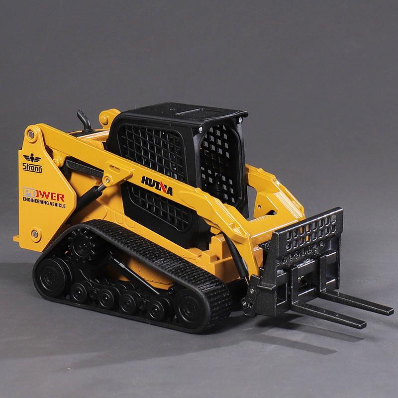 1/50 Scale Alloy Huina Model Cars Trucks Excavator Modelos Montessori Diecasts & Toy Vehicles Car Miniature Toys for Children