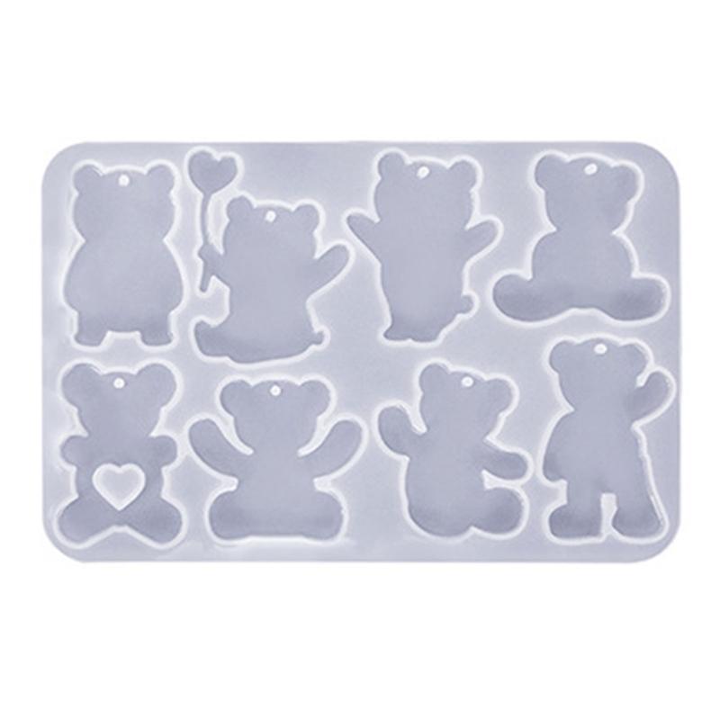 Crystal Resin Silicone Mold Geometric Animal Molds for Earrings Listing Jewelry Making Charm DIY Necklace Pendant Molds