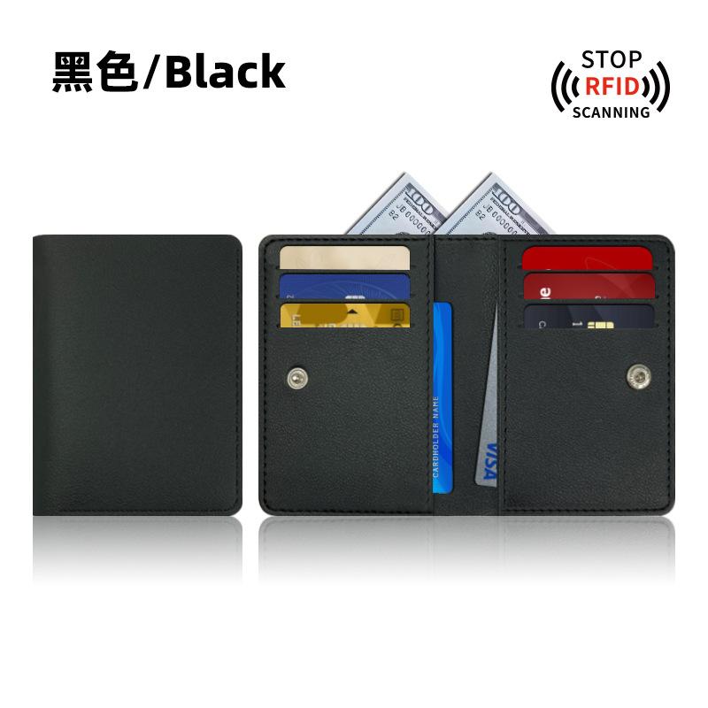 

ПУ кожа противокражная кисть, кошелек для мелочи, визитница, маленькая карточка, ультратонкий, кожаный антимагнитный кошелек для карт малой и большой вместимости, многокарточный