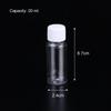 1/5/10Pcs Plastic Bottle Transparent Refillable Small Mouth Bottle Portable Sample Vials Cosmetic Containers for Lotion Creams