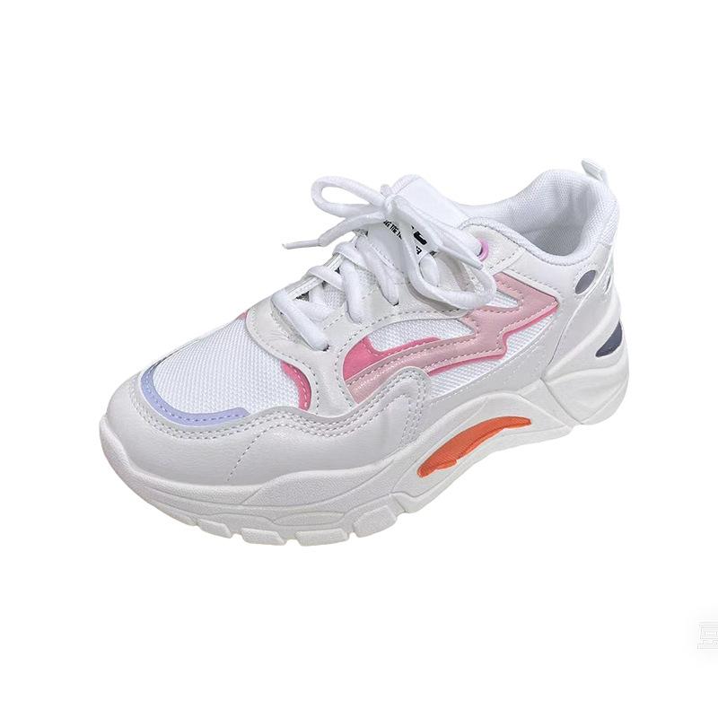 Fashion Height Increasing Chunky Sneakers Women New Fashion Lightweight Breathable Tenis Platform Mesh Sport Shoe Women's Casual Sneaker