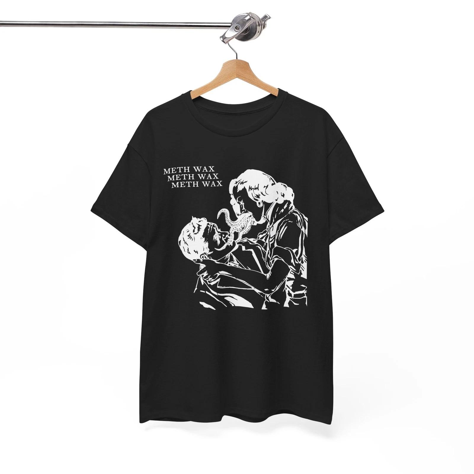 Meth Wax T Shirt Destroy Boys, Music Band Rock Punk UNISEX SHIRT XXXL