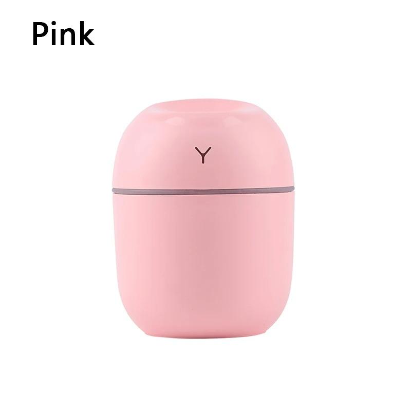 250ML Mini Air Humidifier Aroma Essential Oil Diffuser with LED Color Lamp Ultrasonic Mist Maker USB Plug in For Home Office Car