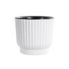 Self Watering Pots for Indoor Plants Plastic Wicking Flower Pots Modern African Violet Planter with Reservoir And Wick Rope