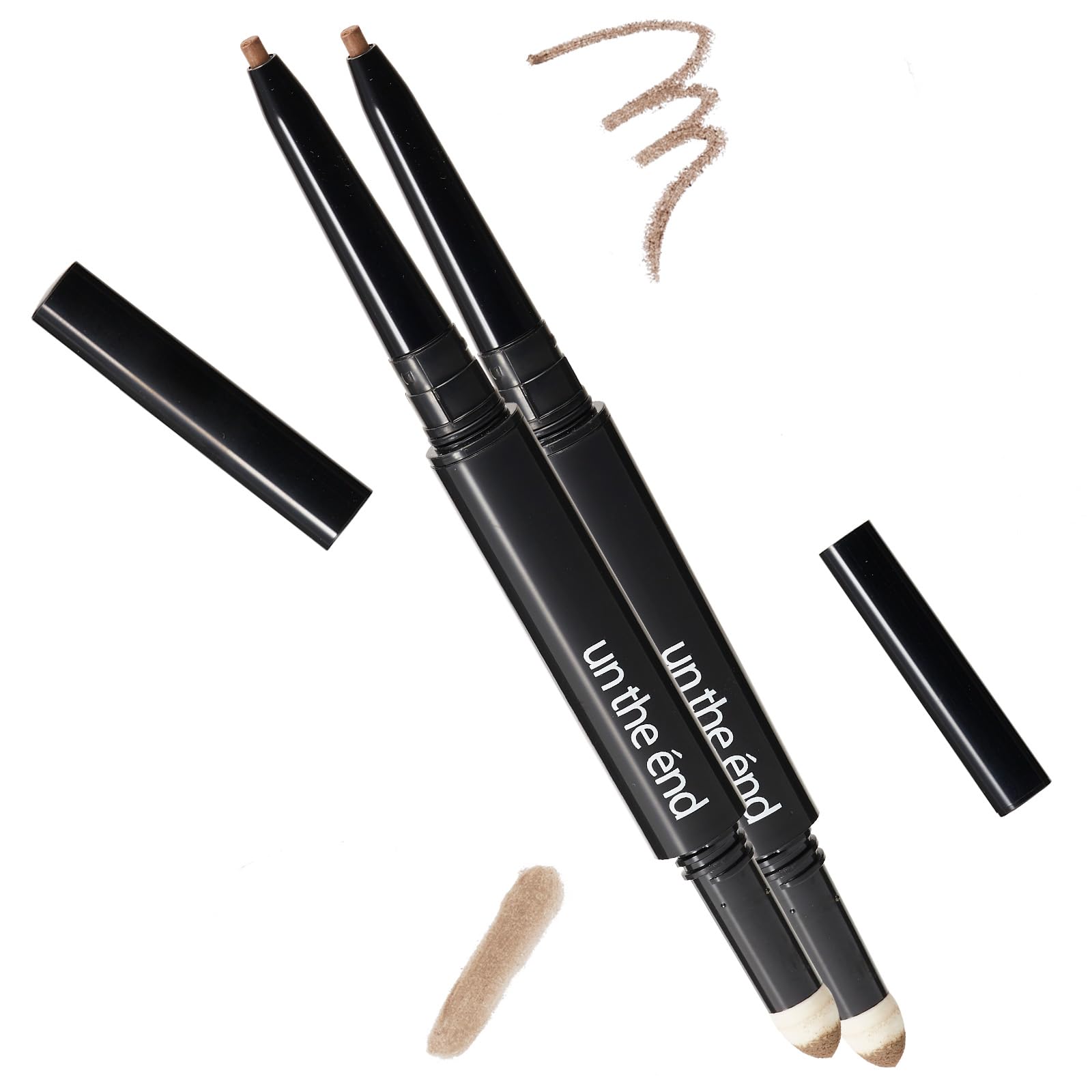 

Tattoo Pencil Eyebrow Last Eyebrow that come off with 2 pieces [2-Way Eyeliner] won t sweat,