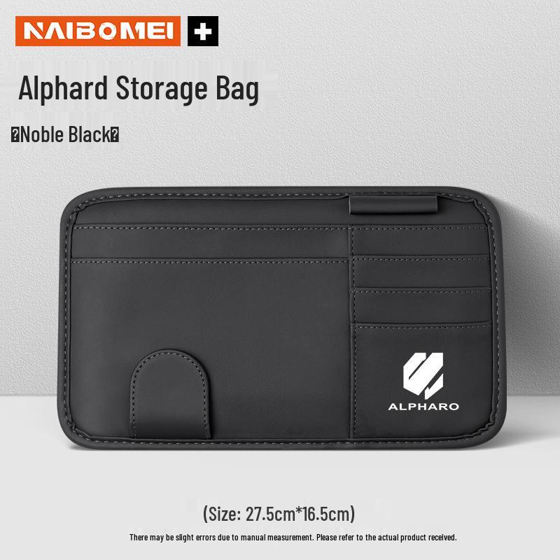 Toyota Alphard Sun Visor Car Glasses Clip & Multi-functional Storage Holder