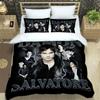 The Vampire Diaries Damon Salvatore Bedding Sets Exquisite Bed Supplies Set Duvet Cover Bed Comforter Set Bedding Birthday Gift