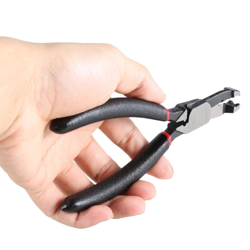 Stripped Screw Extractor Needle Nose Pliers Long Nose Screw Removal Plier Wire Cutter for Removing Damaged Fasteners
