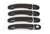 Handle Pads (natural Carbon) 4 Handles for Volkswagen Caddy 2010-2015