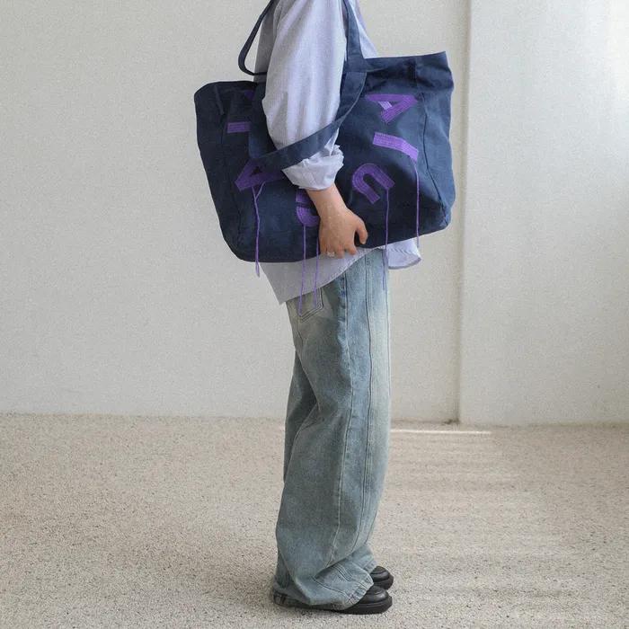 IUGA Big Shopper Bag (Navy)