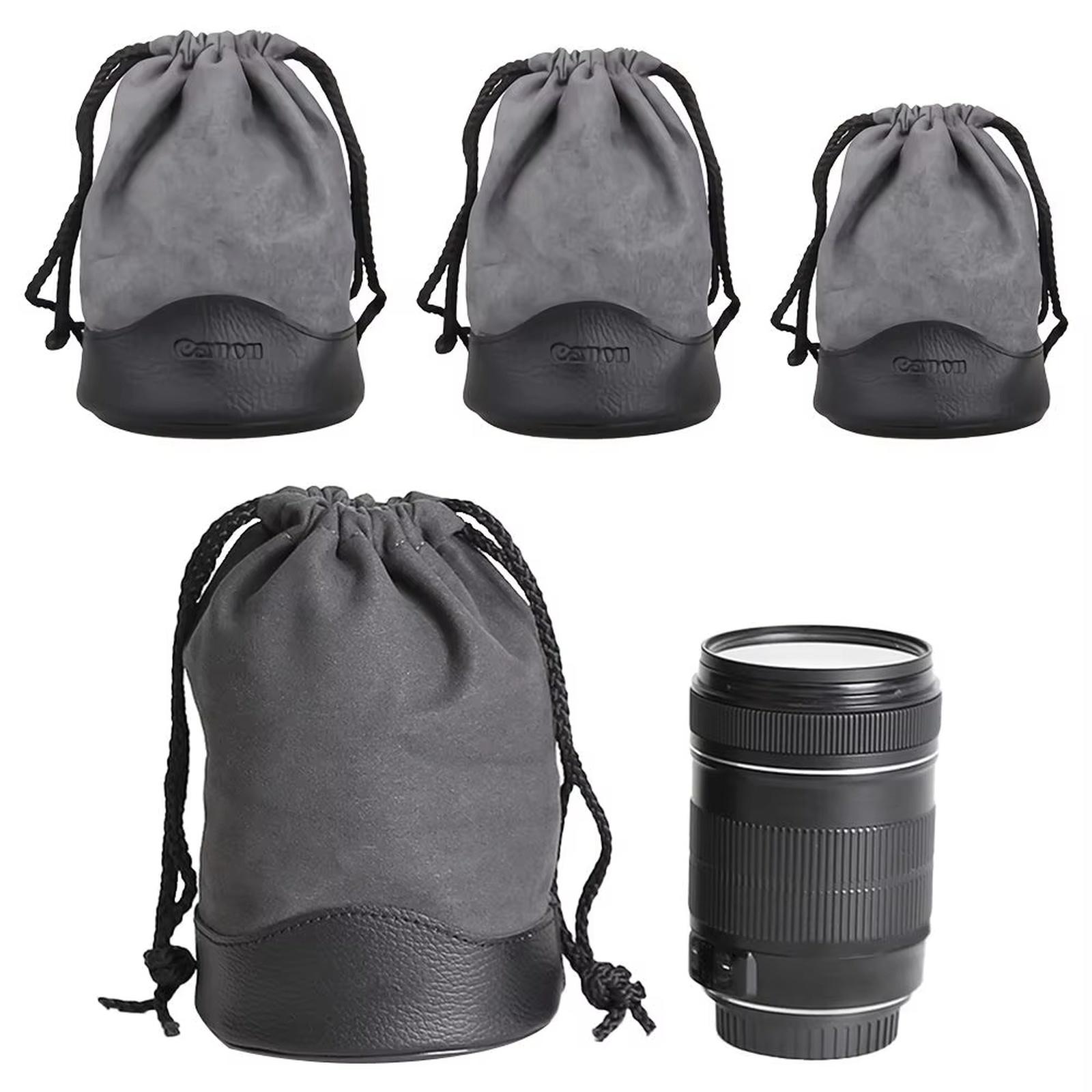 

Convenient DSLR Camera Camera Accessories Multi-functional Lens Bag Drawstring Pouch Photography Bag Camera Bag S