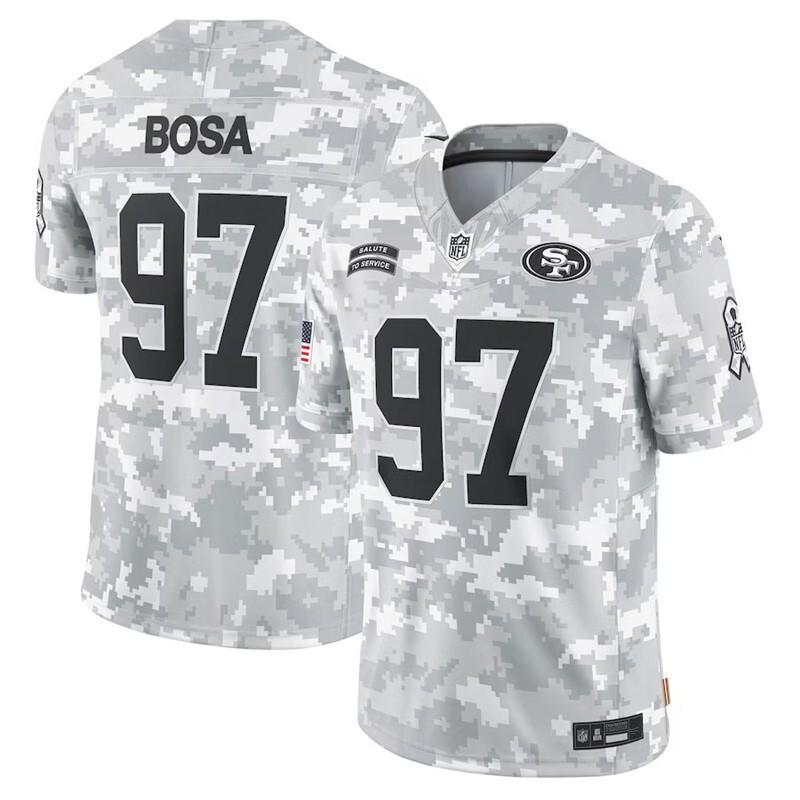 NFL San Francisco 49ers Bosa Mens Football Jersey S-XXXL