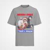 Organic Cotton Merry Xmas Christmas Toradora T-Shirt Mens Womens Tees Top! Tiger & Dragon Anime