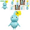 Grimace Shake Yellow Hat Purple Monster Plush Toy High Quality Pp Cotton Filling