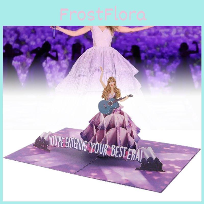 Swift Birthday Taylor Greeting Card Souvenir Collapsible Paper Material Gifts