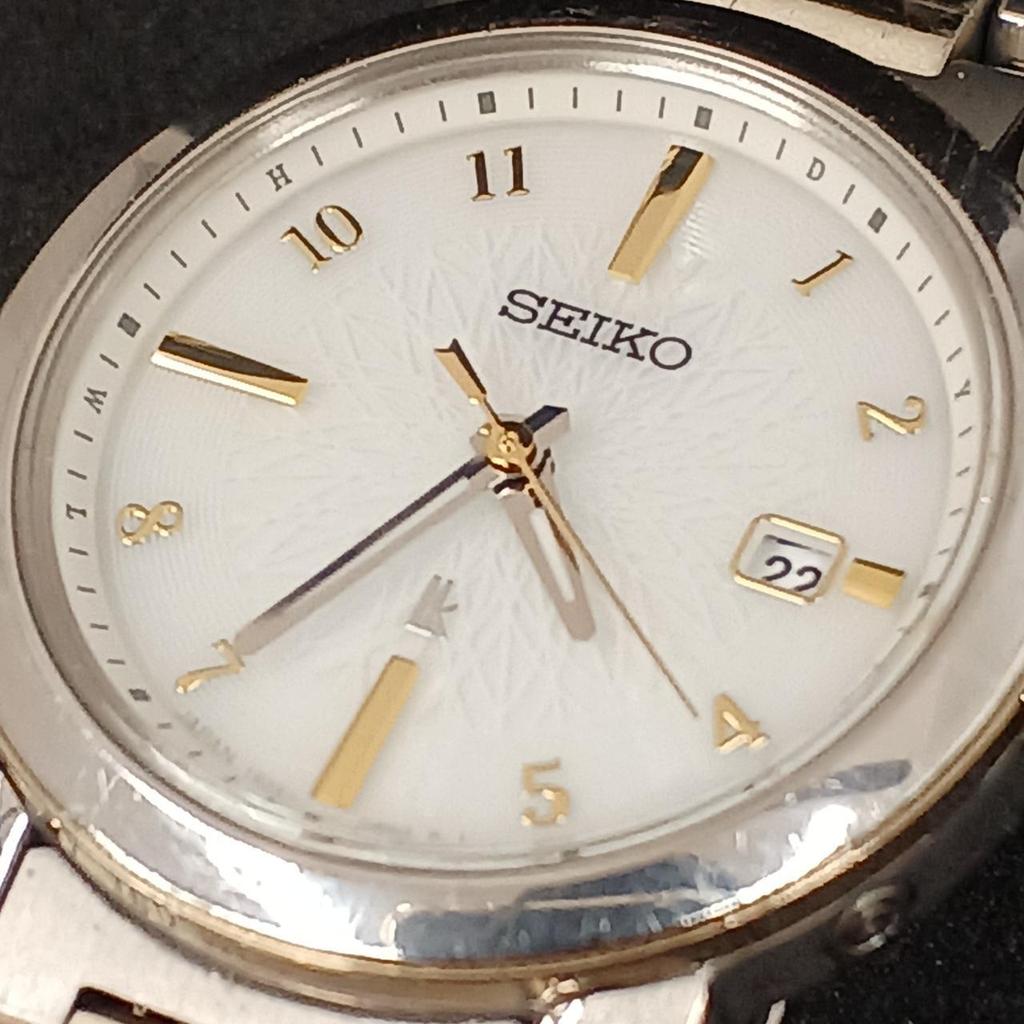 Used SEIKO 1B35-0AN0 Watch