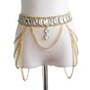 Simple Rhinestone Body Chain Crystal Bikini Bra Body Chain Jewelry Sexy Chain