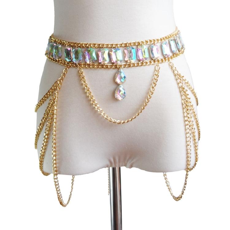 Simple Rhinestone Body Chain Crystal Bikini Bra Body Chain Jewelry Sexy Chain