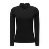 ANEW GOLF W Triangle Mesh Block Long T-Shirt_Bk