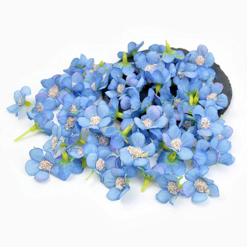 50/100 Stück Mini Gänseblümchen Künstliche Blumenköpfe Seide DIY Bilderrahmen Foto Requisiten Heimdeko Muttertag Hochzeit Dekoration