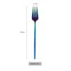 1Pc Dinner Fork Reusable Dinnerware Accessories Stainless Steel Dessert Fork Eco-friendly Kitchen Cutlery Silverware