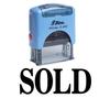 SOLD Self Inking Rubber Stamp Custom Shiny Office Stationary Stamp