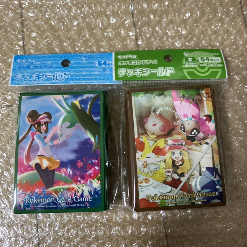 deck brand Pokémon, Pokémon cards, shields, May, Serena, sleeves, new, un d, unopened, gift.