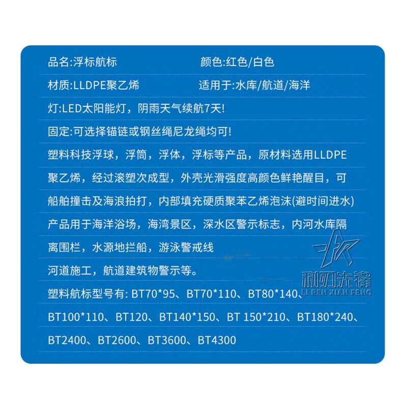 

Waterway Navigation and Warning Buoys