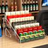 Multifunktionellt displayställ för cigaretter, tuggummi & småsaker - Genomskinlig detaljhandelsförvaringslåda