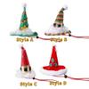 Cute Pet Christmas Hat Adjustable Pet Party Hat Delicate Festive Pet Hat  Holiday Photos