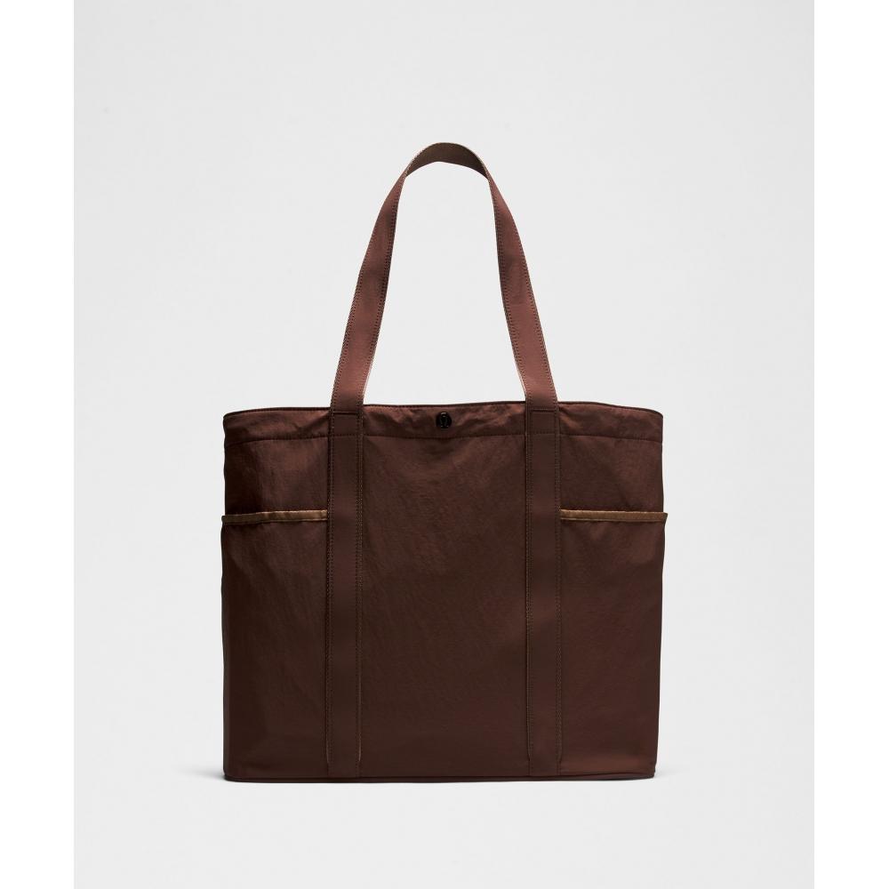 

Lululemon Daily Multi Pocket Tote Bag 20l Lava Cake Mocha ONE SIZE