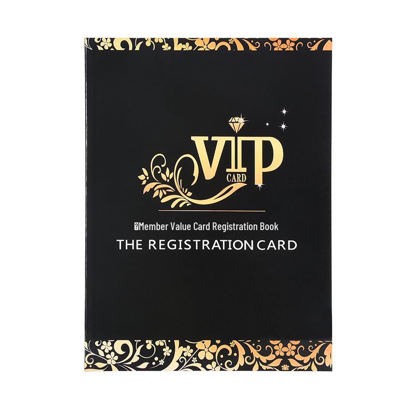 

A4 Nail Art Salon Customer File Book: Customizable, Thicker Loose-Leaf Notebook for VIP Records