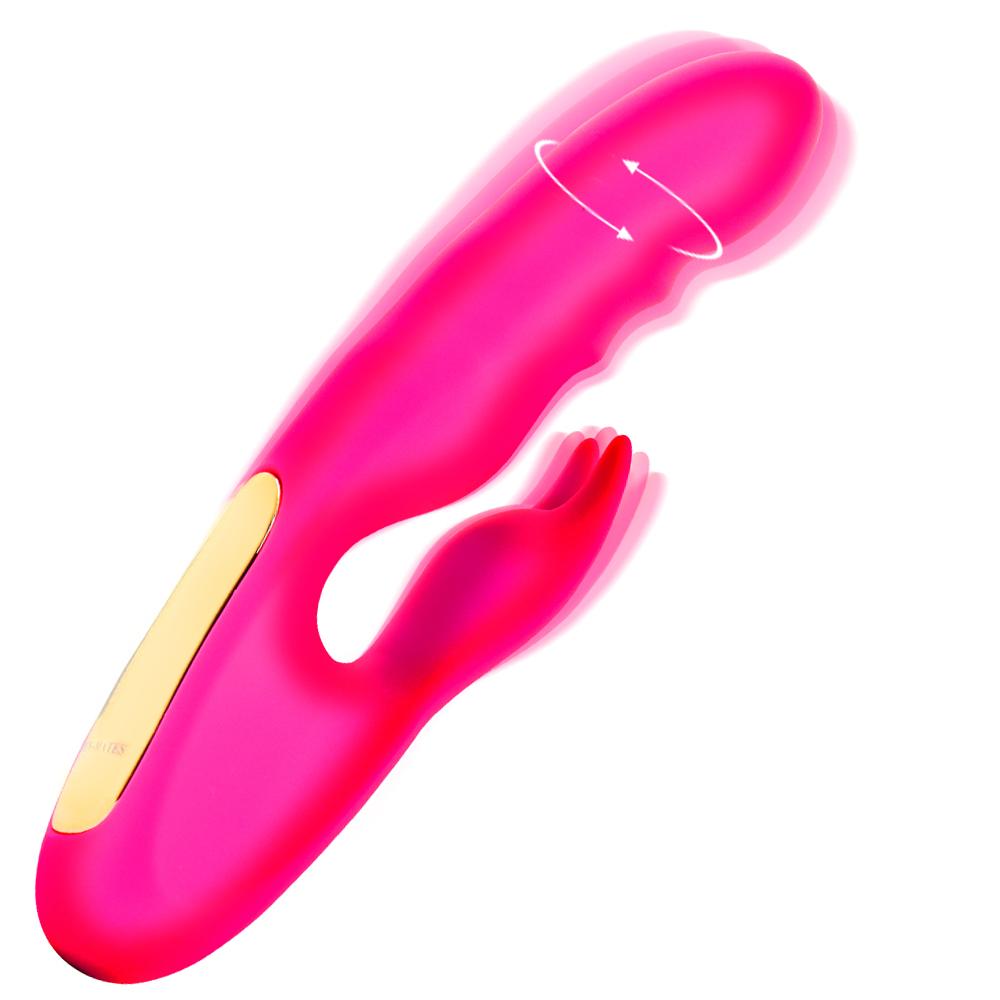 Powerful G-Spot Rabbit Vibrator for Women Beginner Nipple Clitoris Stimulation Female Orgasm Finger Shaped Sex Toys